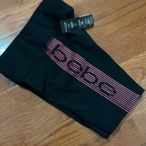 NWT women’s Bebe bike shorts S